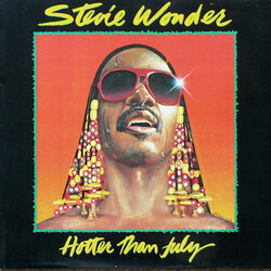 Stevie Wonder Hotter Than July Vinyl LP USED