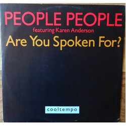 People People / Karen Anderson Are You Spoken For? USED VINYL 12INCH 45 RPM