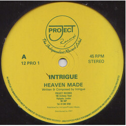 Intrigue (3) Heaven Made / Ropes USED VINYL 12INCH 45 RPM PROMO