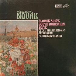 Vítězslav Novák / The Czech Philharmonic Orchestra / František Vajnar Slovak Suite / South Bohemian Suite Vinyl LP USED