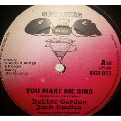 Debbie Gordon / Jack Radics You Make Me Sing USED VINYL 12INCH