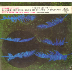 Olivier Messiaen / Yvonne Loriod / Václav Neumann Oiseaux Exotiques / La Bouscarle / Reveil Des Oiseaux Vinyl LP USED