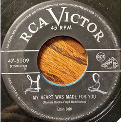 Elton Britt My Heart Was Made For You / That's How The Yodel Was Born USED VINYL 7INCH 45 RPM