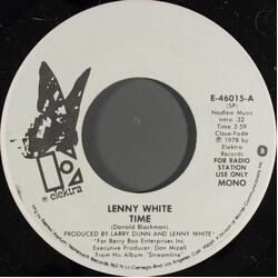 Lenny White Time USED VINYL 7INCH 45 RPM PROMO STEREO MONO