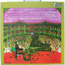 Franz Liszt / Louis Kentner Operatic And Dramatic Fantasies Vinyl LP USED