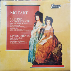 Wolfgang Amadeus Mozart / Württembergisches Kammerorchester / Jörg Faerber / Hungarian Chamber Orchestra / Vilmos Tátrai Sinfonia Concertante In E Fla
