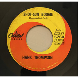 Hank Thompson Shot-Gun Boogie / Humpty Dumpty Heart USED VINYL 7INCH SINGLE
