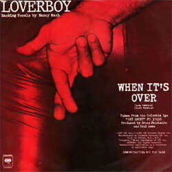 Loverboy When It's Over USED VINYL 7INCH 45 RPM PROMO