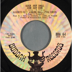 The Kasenetz-Katz Singing Orchestral Circus Quick Joey Small (Run Joey Run) / (Poor Old) Mr. Jensen USED VINYL 7INCH 45 RPM SINGLE