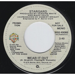 Stargard Wear It Out USED VINYL 7INCH 45 RPM PROMO STEREO MONO