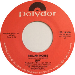 Luv' Trojan Horse USED VINYL 7INCH SINGLE 45 RPM