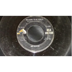 Jim Reeves Welcome To My World / I Guess I'm Crazy USED VINYL 7INCH 45 RPM SINGLE REISSUE MONO
