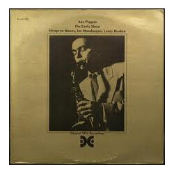 Art Pepper The Early Show Vinyl LP USED