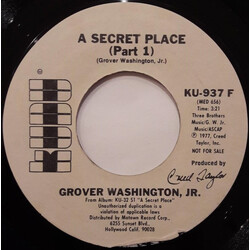 Grover Washington, Jr. A Secret Place USED VINYL 7INCH 45 RPM PROMO