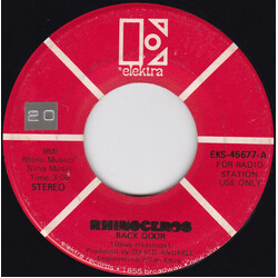 Rhinoceros (2) Back Door USED VINYL 7INCH 45 RPM SINGLE PROMO STEREO MONO