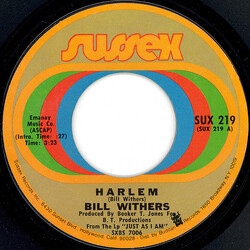 Bill Withers Harlem / Ain't No Sunshine USED VINYL 7INCH 45 RPM SINGLE STYRENE