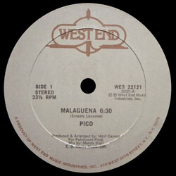 Pico (2) Malagueña USED VINYL 12INCH 33 S RPM STEREO