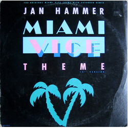 Jan Hammer Miami Vice Theme VINYL 12" USED
