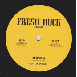 Eccleton Jarrett / Rod Taylor Raindrops / Be My Lover USED VINYL 12INCH 45 RPM
