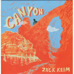 Zack Keim Canyon USED VINYL 7INCH 45 RPM SINGLE LIMITED EDITION