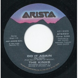 The Kinks Do It Again USED VINYL 7INCH 45 RPM SINGLE