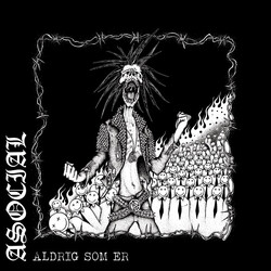 Asocial Aldrig Som Er USED VINYL 12INCH 45 RPM