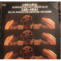 Camille Saint-Saëns / Zubin Mehta / Los Angeles Philharmonic Orchestra / Anita Priest / Shibley Boyes / Gerald Robbins Symphony No. 3 In C Minor, Op. 