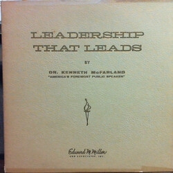 Dr. Kenneth McFarland Leadership That Leads Vinyl LP USED