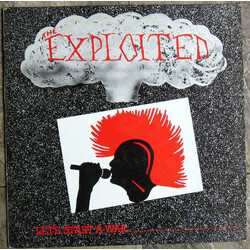 The Exploited Let's Start A War...Said Maggie One Day. Vinyl LP USED