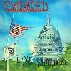 The Exploited Live At The Whitehouse Vinyl LP USED