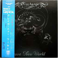 Discharge Grave New World Vinyl LP USED