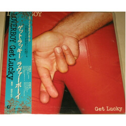 Loverboy Get Lucky Vinyl LP USED