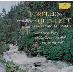 Franz Schubert / Jörg Demus / Schubert-Quartett / Amadeus-Quartett Forellen-Quintett, Quartettsatz C-Moll Op. Posth. Vinyl LP USED