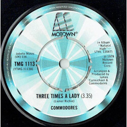 Commodores Three Times A Lady USED VINYL 7INCH 45 RPM SINGLE