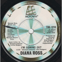 Diana Ross I'm Coming Out VINYL 7" USED