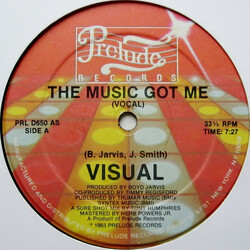 Visual The Music Got Me USED VINYL 12INCH 33 S RPM