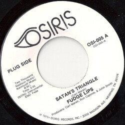 Fudge Lips Satan's Triangle USED VINYL 7INCH 45 RPM PROMO