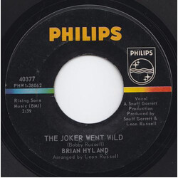 Brian Hyland The Joker Went Wild / I Can Hear The Rain USED VINYL 7INCH 45 RPM SINGLE STYRENE
