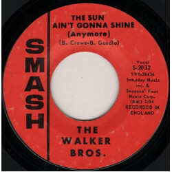 The Walker Brothers The Sun Ain't Gonna Shine Anymore / After The Lights Go Out VINYL 7" USED