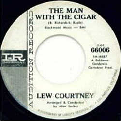 Lou Courtney Come On Home / The Man With The Cigar USED VINYL 7INCH SINGLE PROMO