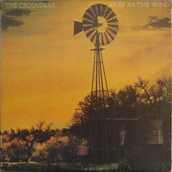 The Crusaders Free As The Wind Vinyl LP USED