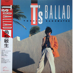Toshiki Kadomatsu / Toshiki Kadomatsu T's Ballad Vinyl LP USED