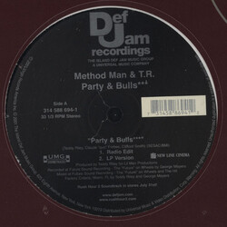Method Man / Teddy Riley Party & Bulls*** Vinyl 12" USED