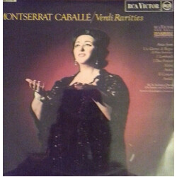 Montserrat Caballé / Giuseppe Verdi / Anton Guadagno / RCA Italiana Opera Orchestra Montserrat Caballè/Verdi Rarities Vinyl LP USED