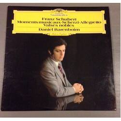 Franz Schubert / Daniel Barenboim Moments Musicaux · Scherzi · Allegretto · Valses Nobles Vinyl LP USED