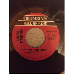 Barbra Streisand Second Hand Rose / People VINYL 7" USED