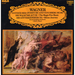 Richard Wagner / Boston Symphony Orchestra / Charles Munch Tannhäuser / Die Walküre / Die Götterdämmerung Vinyl LP USED