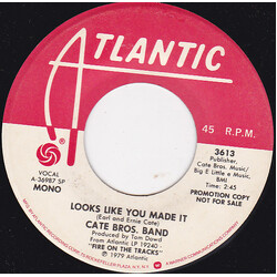 Cate Bros. Band Looks Like You Made It USED VINYL 7INCH SINGLE 45 RPM PROMO MONO STEREO