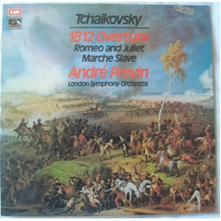 London Symphony Orchestra / André Previn / Pyotr Ilyich Tchaikovsky 1812 Overture, Romeo and Juliet, Marche Slave. Vinyl LP USED