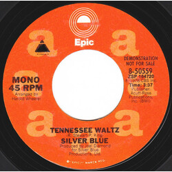 Silver Blue (2) Tennessee Waltz USED VINYL 7INCH 45 RPM SINGLE PROMO STEREO MONO